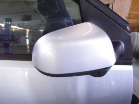 VW Polo 9N Spiegel Aussenspiegel elektrisch RV silber LA7W