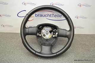 Audi A3 8P 05-08 3-spoke leather sports steering wheel black soul TNA