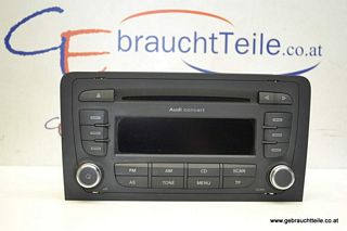 Audi A3 8P 05-08 Radio CD concert MP3 capable