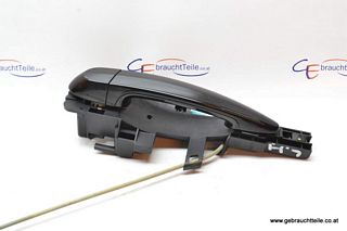 BMW 1er E87 03-12 Door handle handle outdoor rear left Sapphire Black metallic