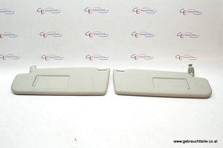 Seat Leon 1P 05-14 Sun visor with mirror right and left Pearl Grey