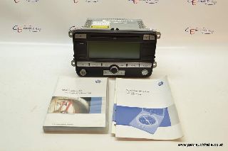 VW Eos 1F 06-10 Navigation unit Navi RNS 300 radio "on / off defect