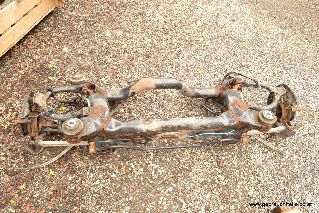 Audi A6 4B Allroad 02-05 Complete rear axle + Wishbone axle frame