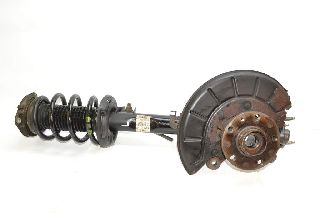 VW Touran 1T 03-10 Steering knuckle left complete with shock absorber 2 x Green 1 x grey