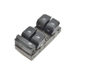 Audi Q5 8R 08-12 Switch Windows front left 4-black