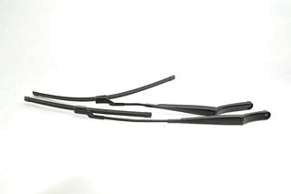VW Passat 3C B7 10-15 Windshield wiper arm front L + R black Aero