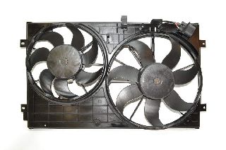 Audi A3 8P 08-12 Fan motor radiator fan fan ring 360 mm/220W 295 mm / 150W