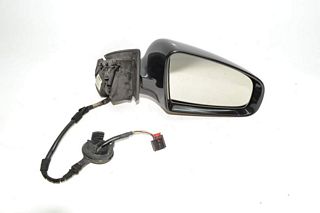 Audi A3 8P 03-08 Mirror mirror electric VR black LZ9W