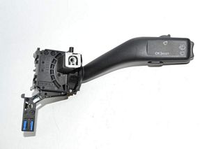 VW Golf 5 1K 03-08 Steering switch turn signal switch wiper switch m. BC black