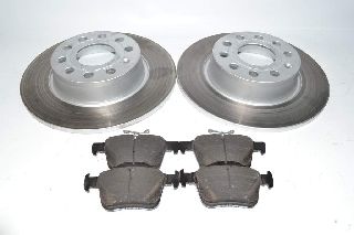 Audi A3 8V 12-15 Brake HL + HR + Brake Pad Set ATE 272x10 5x112