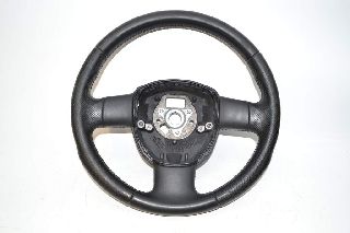 Audi A3 8P 03-08 Steering wheel perforated black leather sports steering wheel