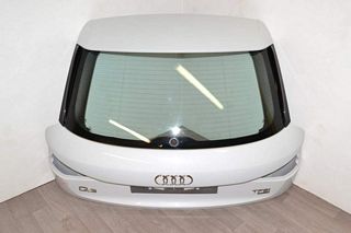 Audi Q3 8U 11-15 Tailgate rear Cover LS9R Glacier white metallic + rear Window