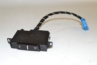 VW Phaeton 3D 10-15 Switch for air jet black shiny right rear