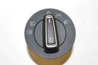 Seat Ibiza 5 6J 12- Switch Light switch NSW NSL black ALU
