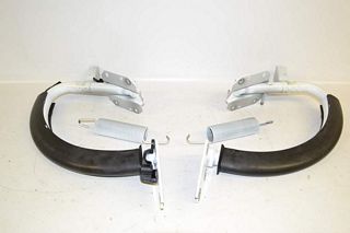 Audi A4 8K B8 12-15 Hinge Tailgate Sedan left right Ibisweiss LY9C