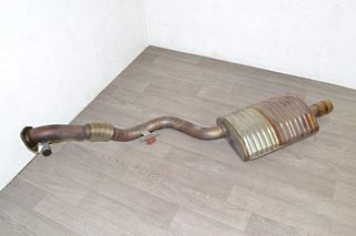 Audi A4 8W B9 16- Exhaust pipe duct with rear silencer 2, 0TFSI