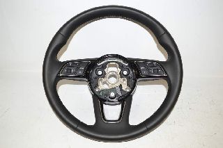 Audi A4 8W B9 16- Steering wheel Leather multifunction Tiptronic Navi Radio voice control