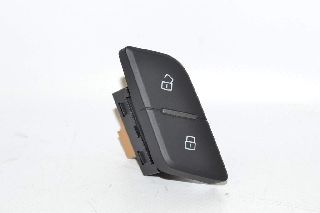 Audi A4 8W B9 16- Central locking switch Zv black front left