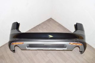 VW Golf 7 Var 14- Bumper Rear Alltrack black LC9X + spoiler