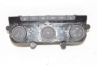 VW Golf 7 1K 12-15 Air Conditioning control unit seat heating automatic control black