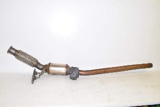 VW Passat 3G B8 14- Catalyst Cat with exhaust pipe and exhaust flap + Flex duct 2, 0CR