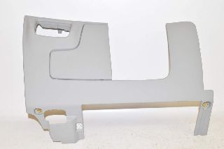Audi A3 8V 12-15 Storage compartment covering under steering wheel titanium grey BC5
