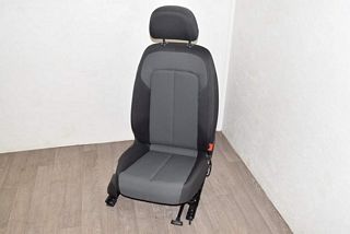 Audi Q2 GA 16- Seat passenger seat right front fabric heater black/petrol grey cos