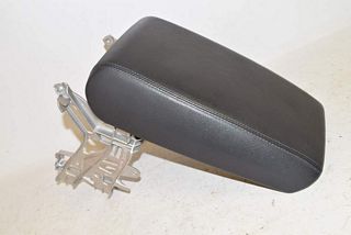 Audi A6 4G 10-15 Armrest Backrest medium armrest leather black synthetic Leather