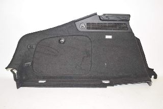 Audi A5 8T 07-12 Luggage compartment Left black ZSD + lid