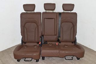 Audi Q5 8R 13- Seat seat garnish complete leather rear seat bench Nappaleder QU8