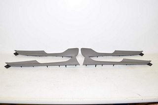 Audi A7 C7 F2 18- decorative bar door SET aluminium 3LP TOP front hints