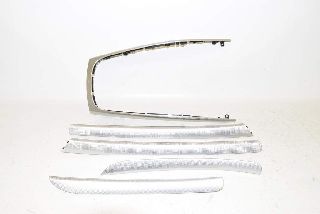 Audi A5 8T 12- Tine decorative bar door SET + center console Alu trine AR8