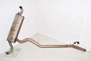 Audi Q8 4M F1 18- Exhaust final silencer intermediate tube leneper 3.0TDI