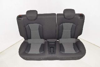 Audi A1 8X 10-14 Seat seat garnish rear seat bench backrest fabric black rock grey