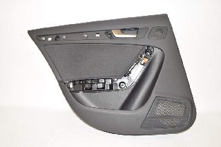 Audi A4 8K B8 07-12 Door door trim inside HL rear left fabric black WFA