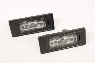 Audi Q3 8U 16- License plate lighting Left + Right SET LED original