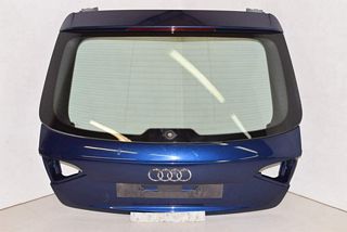 Audi A4 8K B8 07-12 Tailgate rear cover Avant Scubablau LX5Q + rear window heatable
