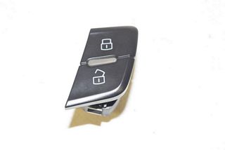 Audi A5 8T 07-12 Switch central locking ZV Front Left black