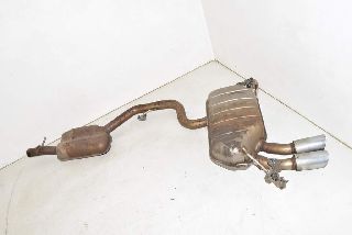 VW Tiguan 5N 11-15 Exhaust rear silencer + middle silencer 2.0TFSI 155kW