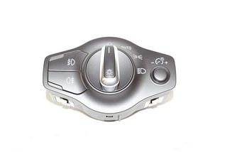 Audi A4 8K B8 12-15 Switch light switch NSW NSL black alu + auto function