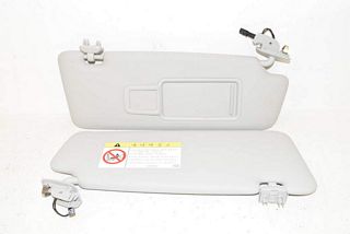 Audi A5 8T 12- Sun visor with mirror right and left moon silver FT9 - South Korea