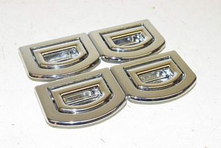 Audi Q5 8R 13- Trunk Lashing eyelets Lashing eyes SET 4 pieces chrome