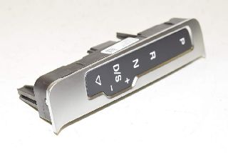 Audi A5 8T 12- Display for automatic gearbox aluminum selector lever position