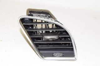Audi A5 8T 12- Air nozzle ventilation grille front right black chrome original
