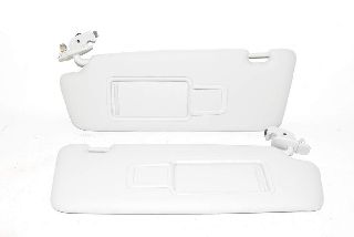 Audi Q5 8R 13- Sun visor with mirror right and left left moon silver FT9