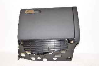 Audi A5 8F 12-17 Storage compartment glove compartment soul black with chrome buckle