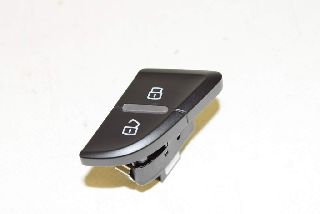 Audi A5 8T 07-12 Central locking switch ZV Left front black