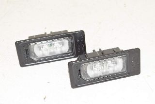 Audi A1 8X 14-17 License plate light left or right LED