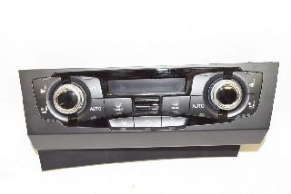 Audi A5 8T 12- Air conditioning control unit, seat heating, seat ventilation, glossy black
