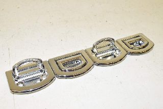 VW Phaeton 3D 10-15 Trunk Lashing eyelets Lashing eyes SET 4 pieces chrome